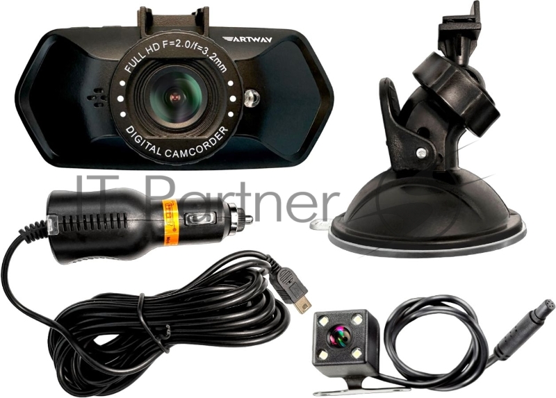Видеорегистратор Artway AV-525 черный 1.3Mpix 1080x1920 1080p 120гр.