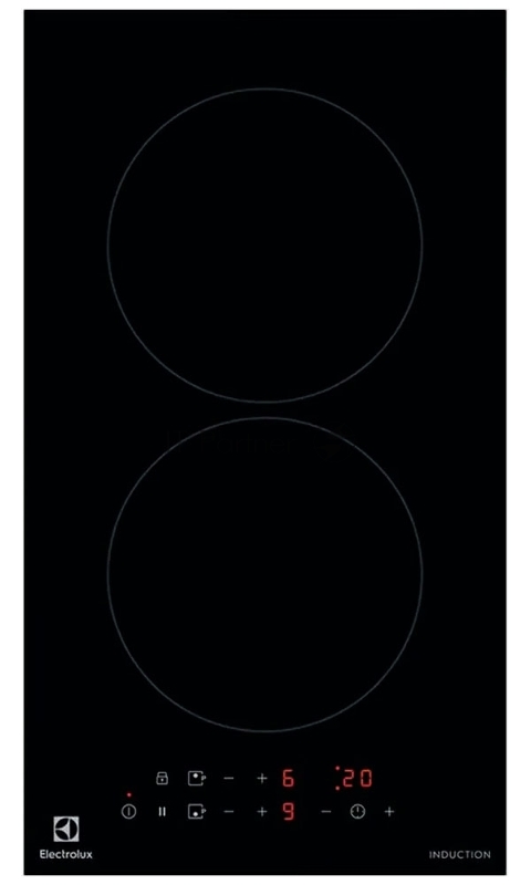 Индукционная варочная поверхность Electrolux LIT30231C, 2 конфорки, стеклокерамика, 3600 Вт