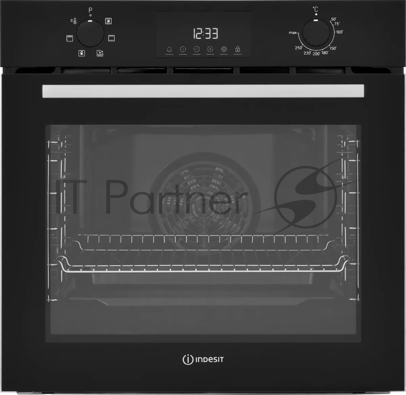 Духовой шкаф электрический Indesit IFE 3644 J BL черный