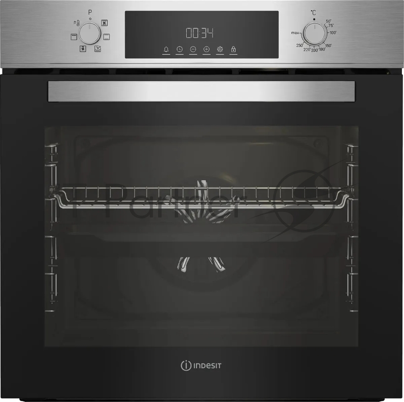 Духовой шкаф электрический Indesit IFE 3644 J IX нержавеющая сталь