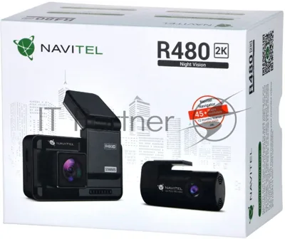 Видеорегистратор Navitel R480 2K черный 1440x2560 1440p 160гр.