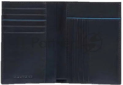 Кошелек мужской Piquadro Blue Square Revamp PU1393B2VR/BLU синий натур.кожа