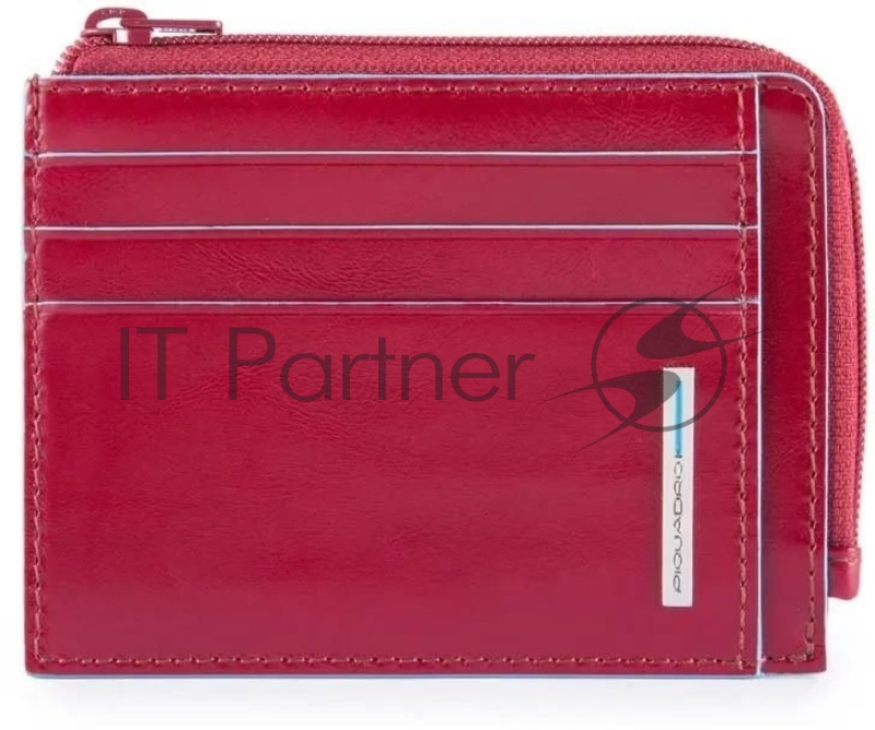 Чехол для кредитных карт Piquadro Blue Square PP4822B2R/R красный натур.кожа