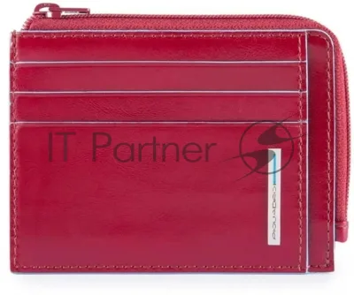 Чехол для кредитных карт Piquadro Blue Square PP4822B2R/R красный натур.кожа