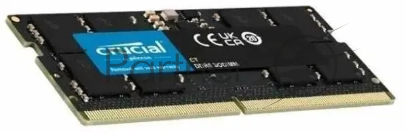 Оперативная память Crucial, DDR5, 16GB (1x16 GB), 4800 MHz, CL40, SO-DIMM