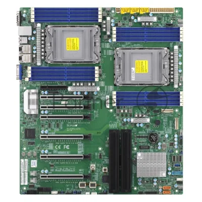 Материнская плата серверная Supermicro X12DPG-QT6-B, сокет LGA4189, чипсет Intel C621A, 16xDDR4 ECC, 6xPCIe 4.0 x16, 1xPCIe x8, 2xM.2, 10xSATA-III, 2x10 Gigabit Ethernet, 3xUSB 3.1, USB Type-C, VGA, COM, Enhanced E-ATX