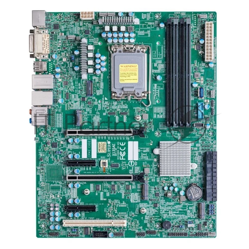 Материнская плата Supermicro MBD-X13SAE-B, сокет LGA1700, Intel W680, DDR5 2xPCIe 5.0 x16, 3xM.2, 2xRJ-45, ATX