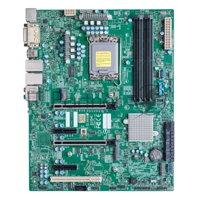 Материнская плата Supermicro MBD-X13SAE-B, сокет LGA1700, Intel W680, DDR5 2xPCIe 5.0 x16, 3xM.2, 2xRJ-45, ATX