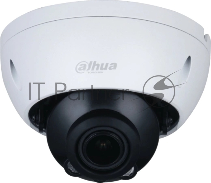 Уличная купольная IP-видеокамера Dahua 2Мп; 1/2.8” CMOS; моторизованный объектив 2.8~12 мм; механический ИК-фильтр; чувствительность 0.008лк@F1.7; сжатие: H.265+, H.265, H.264+, H.264, MJPEG; 2 потока