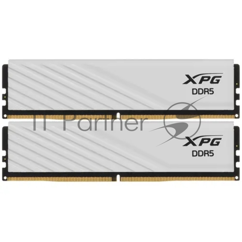 Оперативная память XPG Lancer Blade, DDR5, 32GB (2x16GB), 5600MHz, CL46, DIMM, с радиаторами, белый