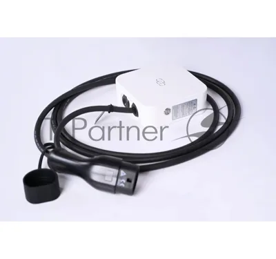 Зарядная станция S'OK SHN10332GbT22KW-5 Green Energy, 3-фазы, 22kW (32A/380V),Bluetooth(APP), RFID, IP65, GbT, 5м кабель