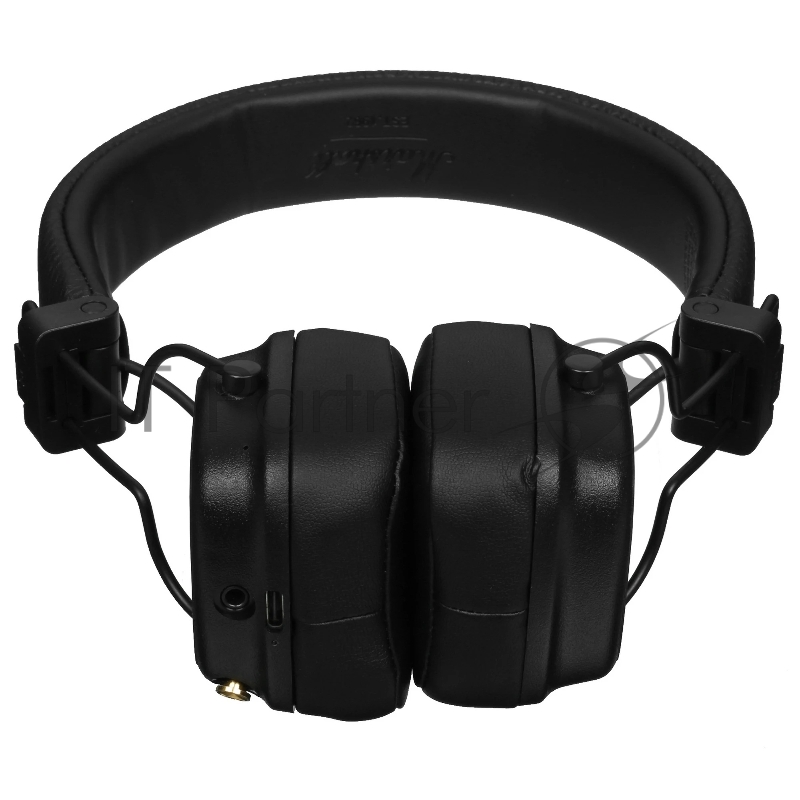 Беспроводные/проводные наушники Marshall Major IV черный, накладные, Bluetooth + проводной, беспроводная зарядка, до 80 ч