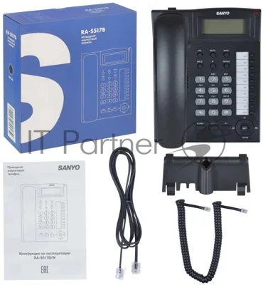 Телефон проводной SANYO RA-S517B черный