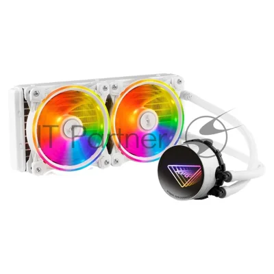 Система жидкостного охлаждения XPG Levante X 240, белый 120мм алюминий+медь 2000rpm 18.17db 4-pin 250W