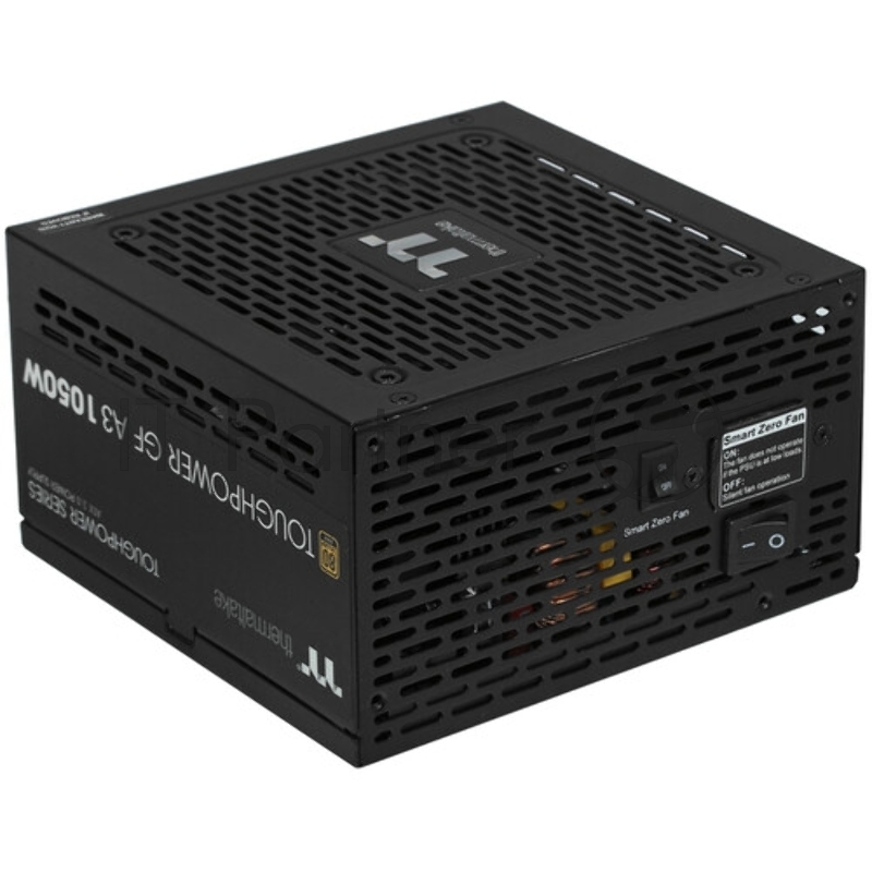 Блок питания Thermaltake Toughpower GF A3 1050W, 1050Вт, 80+ Gold, 120мм, модульный, черный