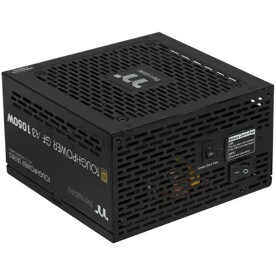 Блок питания Thermaltake Toughpower GF A3 1050W, 1050Вт, 80+ Gold, 120мм, модульный, черный