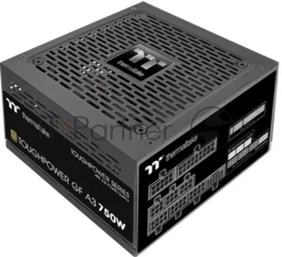 Блок питания Thermaltake Toughpower GF A3 Gold 750W TT Premium Edition, 750Вт, 80+ Gold, 120мм, модульный, черный
