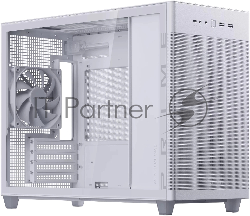 Компьютерный корпус Asus AP201 PRIME CASE TG WHITE AP201/WHT/TG