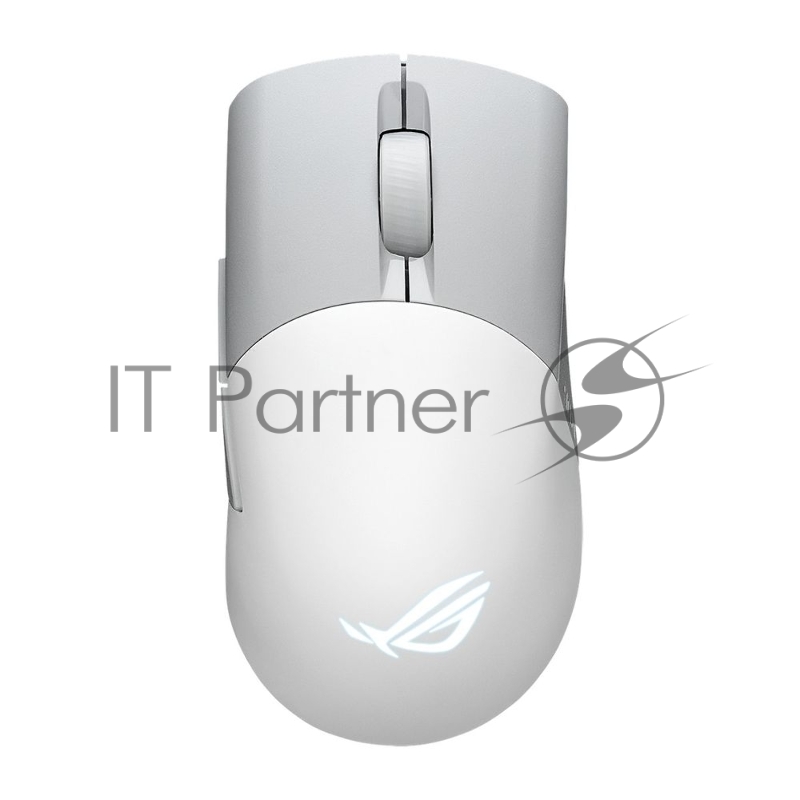 Мышь беспроводная/проводная ASUS ROG Keris Wireless AimPoint белый, 36000 dpi, радиоканал, Bluetooth, USB, кнопки - 5