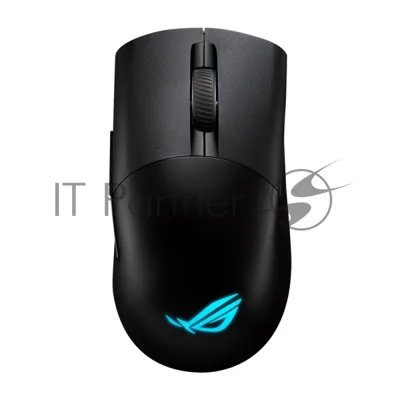 Мышь беспроводная/проводная ASUS ROG Keris Wireless AimPoint черный, 36000 dpi, радиоканал, Bluetooth, USB, кнопки - 5