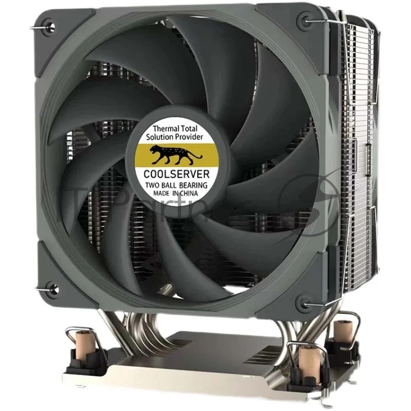 Радиатор 4U Coolserver M97 AS.01.07.0149 черный 90мм алюминий+медь 2200rpm 32db 4-pin 350W 155мм