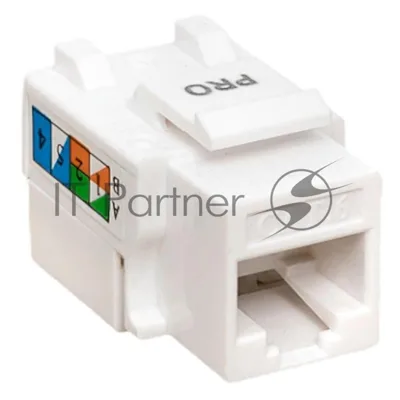Модуль Keystone TERACOM PRO Cat.6 RJ-45 неэкранированный 110 IDC 90 градусов белый