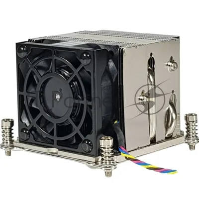Кулер серверный Ablecom ACL-S20070 черный, 60 мм, алюминий/медь, 8400 об/мин, 52 дБ, 4 pin, 145 Вт, 64.5 мм