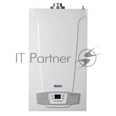 Котел газовый BAXI ECO LIFE 1.24F настен, 24 кВт, одноконтурный, с закрыт. кам. сгор.