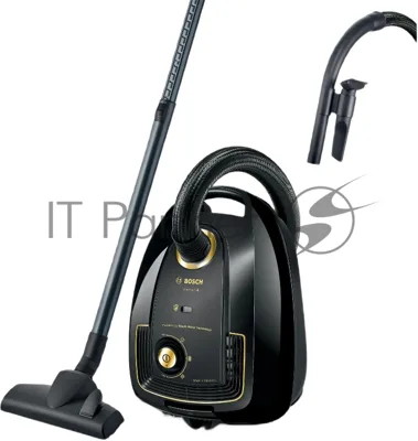 Пылесос Bosch BGL38GOLD черный/золотистый, 350/1700 Вт, уборка сухая, пылесборник мешок 4 л