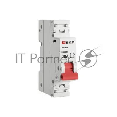 Выключатель нагрузки 1P 25А ВН-63N EKF PROxima