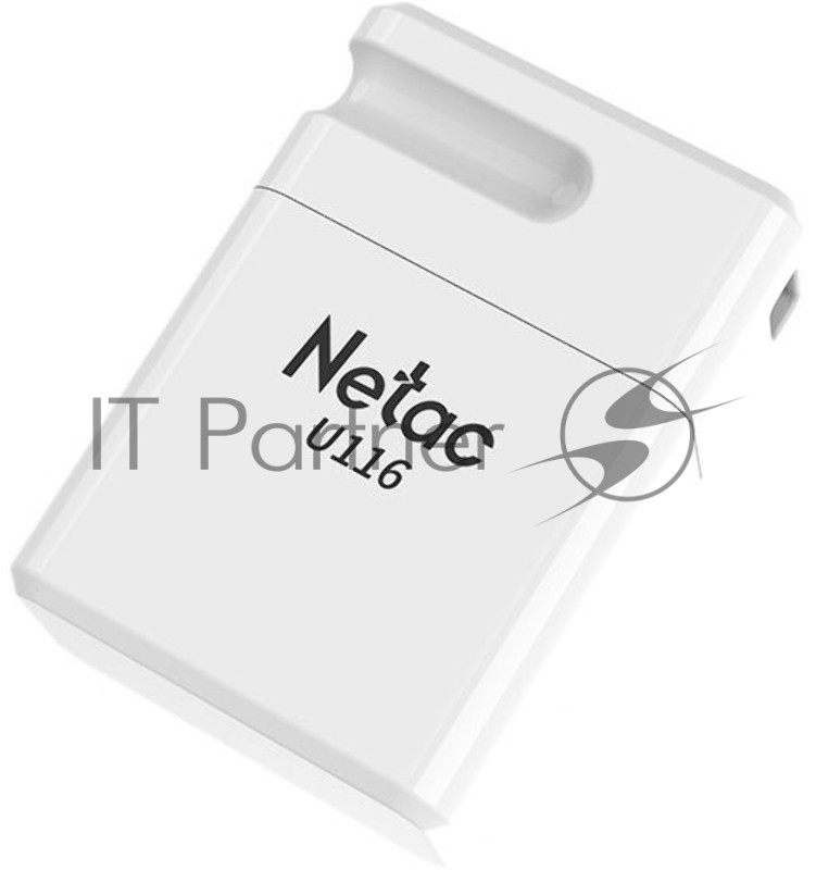 Флешка USB Netac U116 (NT03U116N-004G-20WH), 4Gb, USB 2.0, R/W 70/30, белый