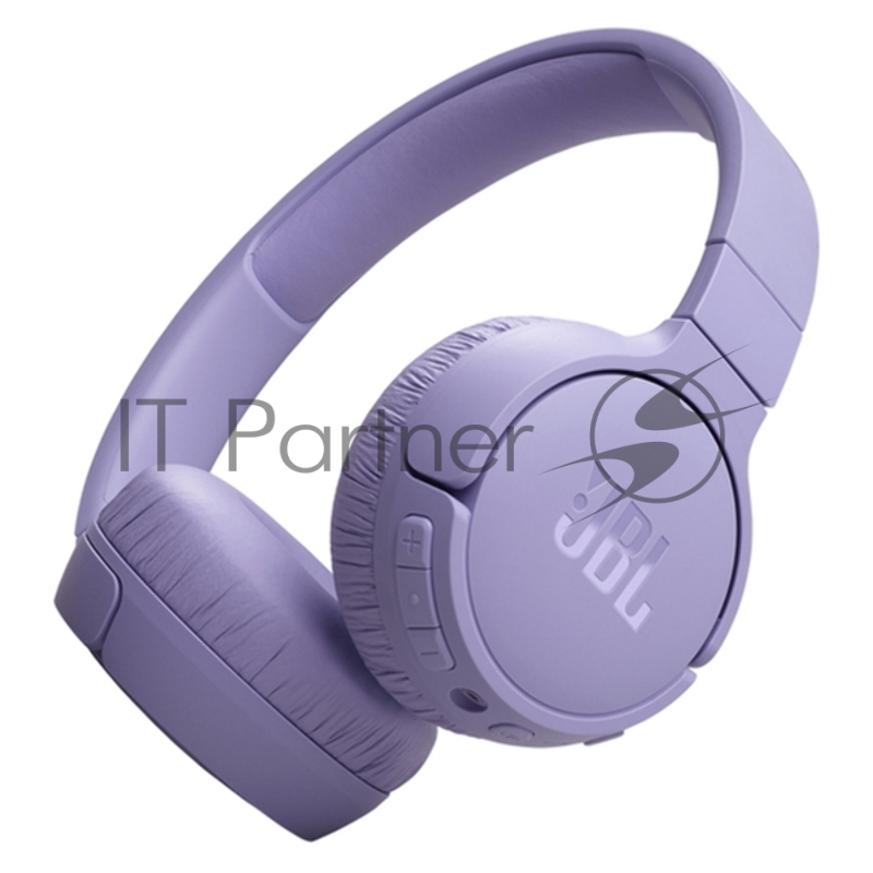 Беспроводные/проводные наушники JBL Tune 670NC фиолетовый, накладные, Bluetooth + проводной, активное шумоподавление