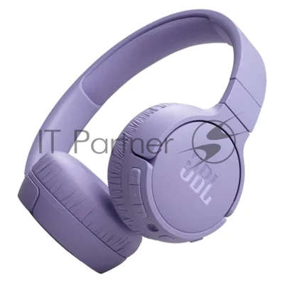 Беспроводные/проводные наушники JBL Tune 670NC фиолетовый, накладные, Bluetooth + проводной, активное шумоподавление