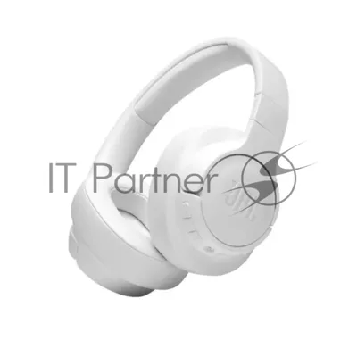 Беспроводные/проводные наушники JBL Tune 770NC белый, полноразмерные, Bluetooth + проводной, активное шумоподавление, до 70 ч