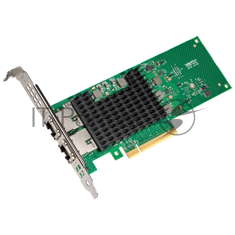 Сетевая карта Intel® Ethernet Network Adapter X710-T2L, Dual Ports RJ45, X710-AT2, 10GbE/5GbE/2.5GbE/1GbE/100Mb, PCIe v3.0 (8.0GT/s), QoS, VMDq, SR-IOV, iSCSI/NFS