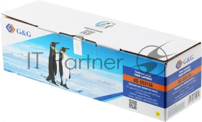 Картридж лазерный G&G GG-CE312A (CE312A) желтый (1000 стр.) для HP LaserJet Pro MFP M175nw/CP1025/1025nw/M275 MFP, LBP7010/7018C
