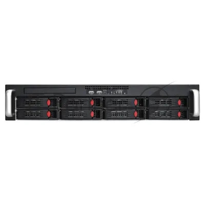 Серверный корпус ExeGate Pro 2U660-HS08 (RM 19", высота 2U, глубина 660, БП 2U-920ADS, 8xHotSwap, USB)