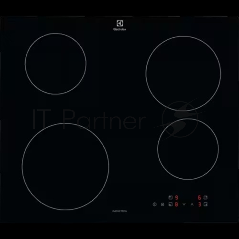 Индукционная варочная поверхность Electrolux LIB60420CK, 4 конфорки, стеклокерамика, 6900 Вт