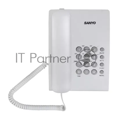 Телефон проводной SANYO RA-S204W белый