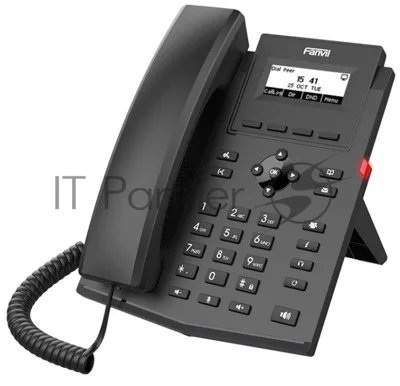 Телефон IP Fanvil X301W c б/п черный