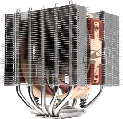 Кулер для процессора Noctua NH-D12L, 120 мм, алюминий/медь, 2000 об/мин, 22.6 дБ, 4-pin PWM, 148 Вт, высота 145 мм, без подсветки