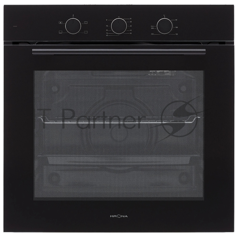 Духовой шкаф электрический Krona ELEMENT 60 BL/BL черный