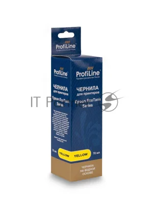 Чернила ProfiLine для принтеров Canon PIXMA G1500/1510/2500/2510/3500/3510/4500/4510 на водной основе type-5 Yellow 70 мл