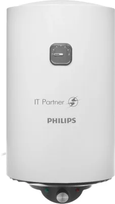 Водонагреватель электрический Philips Ultraheat Round AWH1600/51(30DA) белый, накопительный, 30 л, 2 кВт, настенный, вертикальный, круглый корпус, бак с эмалевым покрытием, механическое управление