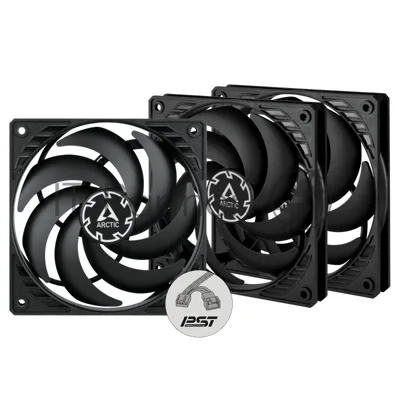 Вентилятор для корпуса ARCTIC P12 SLIM PWM PST -3 Pack (ACFAN00275A)