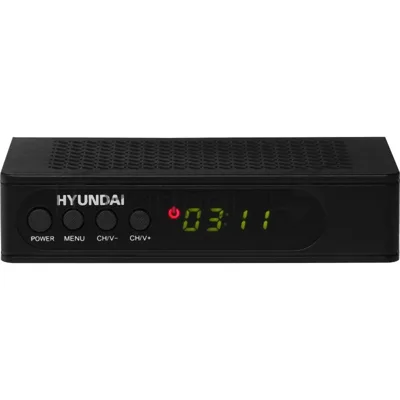 Цифровой TV ресивер HYUNDAI H-DVB240 черный