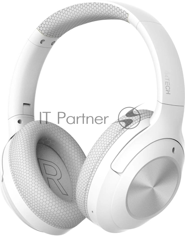 Беспроводные наушники A4Tech Bloody BH220 белый, полноформатные, Bluetooth, до 80 ч