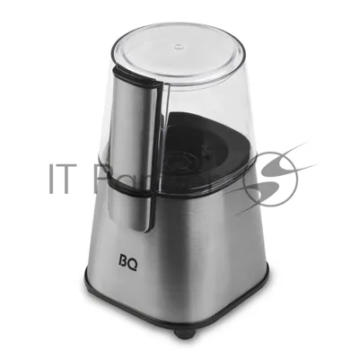Кофемолка BQ CG1004 Steel-Black, Мощность 220 Вт, 60 г максимальная загрузка