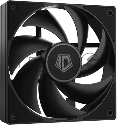 Вентилятор для корпуса ID-Cooling AF-125-K черный, 120 мм, 2000 об/мин, 29.85 дБ, 4 pin