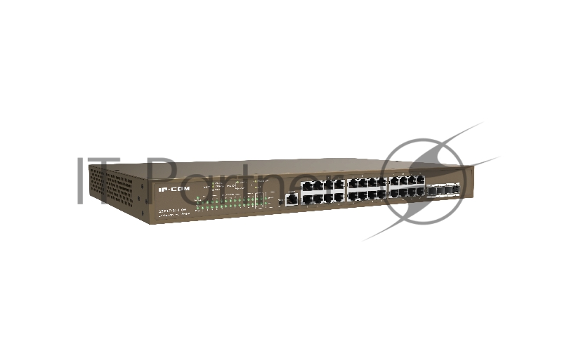 Коммутатор IP-COM G5328P-24-410W, 24×1 Гбит/с PoE + 4×1 Гбит/с SFP, управляемый